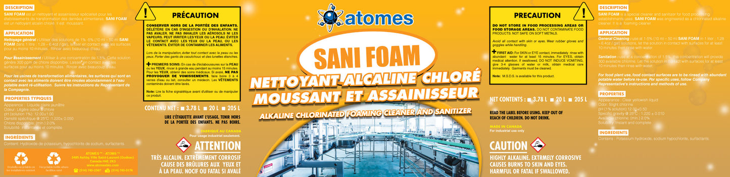 Atomes-Labels-SANIFOAM