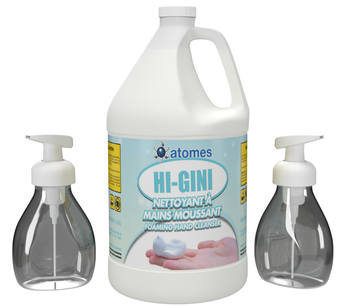 HI-GINI - Anti-Bacterial Foaming Hand Soap, No Alcohol, For sensitive skin