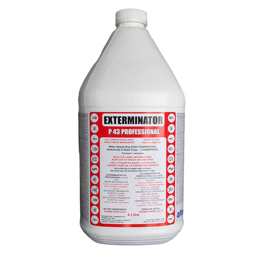 L'Exterminateur PY-42 - Insecticide professionnel prêt à l'emploi, intérieur et extérieur, liquide