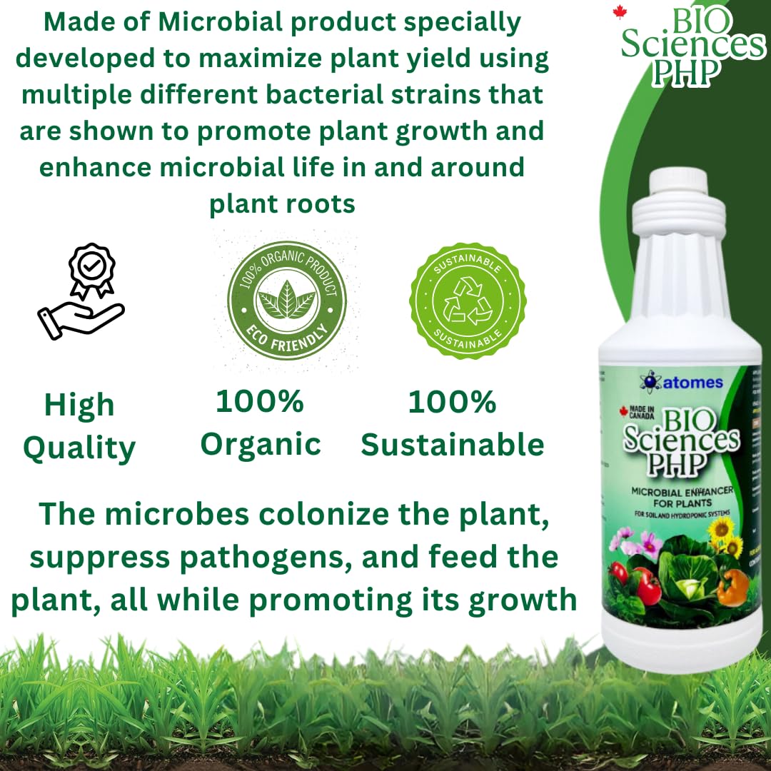 BiosScience PHP, Organic and Biological Liquid Fertilizer, info