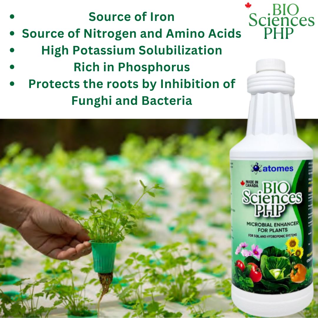 BiosScience PHP, Organic and Biological Liquid Fertilizer, info