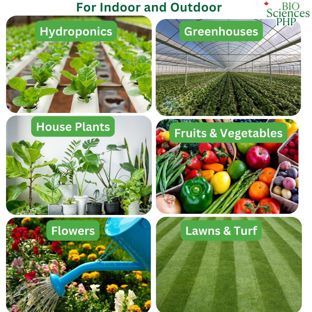 BiosScience PHP, Organic and Biological Liquid Fertilizer info3