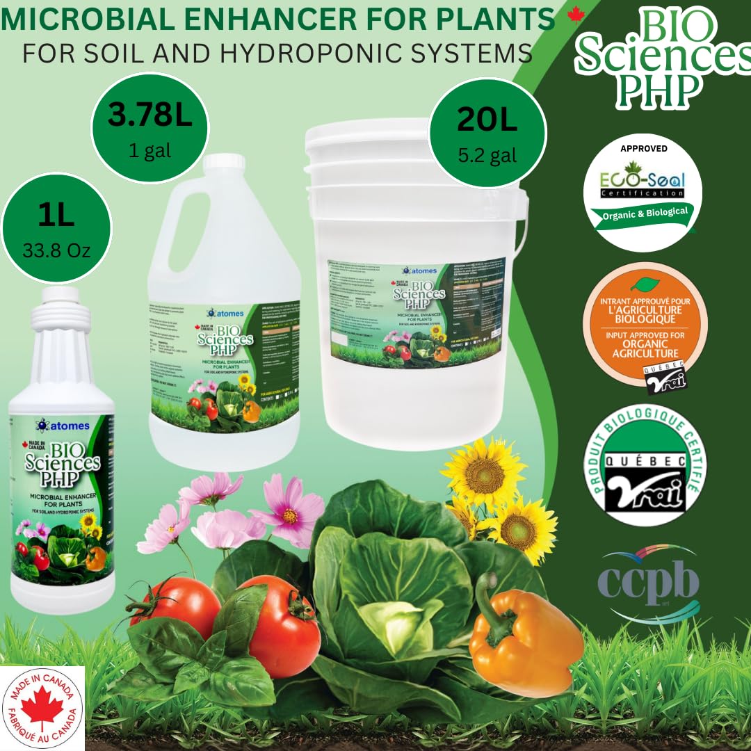 BiosScience PHP, Organic and Biological Liquid Fertilizer info6