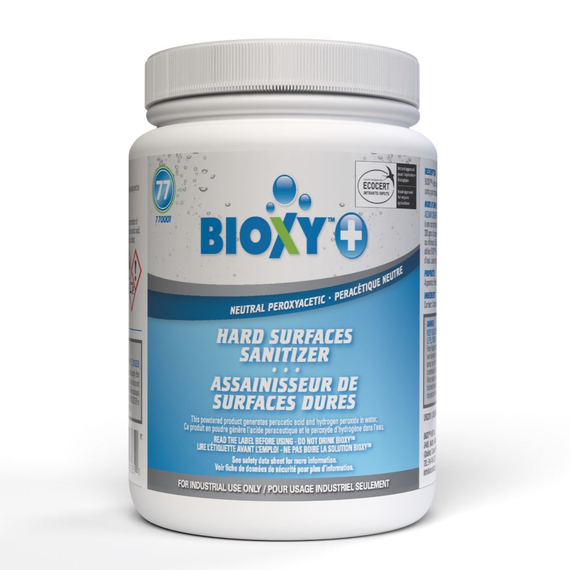 BIOXY PLUS: Patented Hard Surface Sanitizer | Peracetic Acid Powder ...